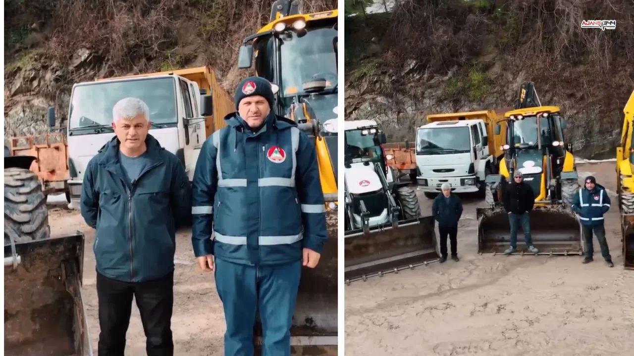 Andırın Belediyesi karla mücadeleye hazır