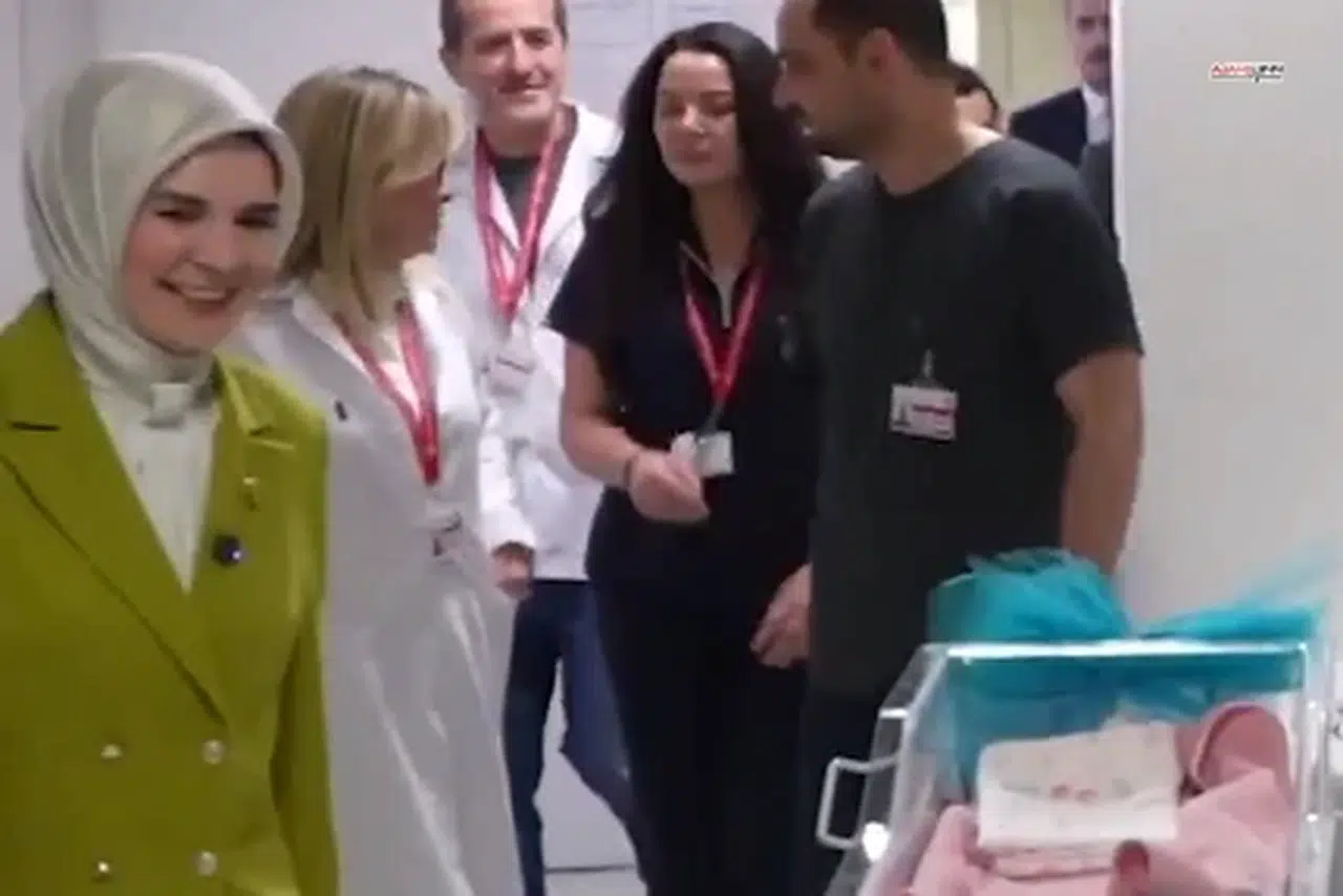 Yeni Yılın İlk Bebeklerine Ziyaret