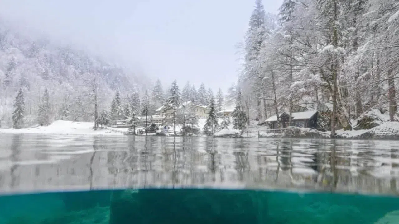 Bu manzara İsviçre'den değil Kahramanmaraş'tan! Görenler hayran kaldı