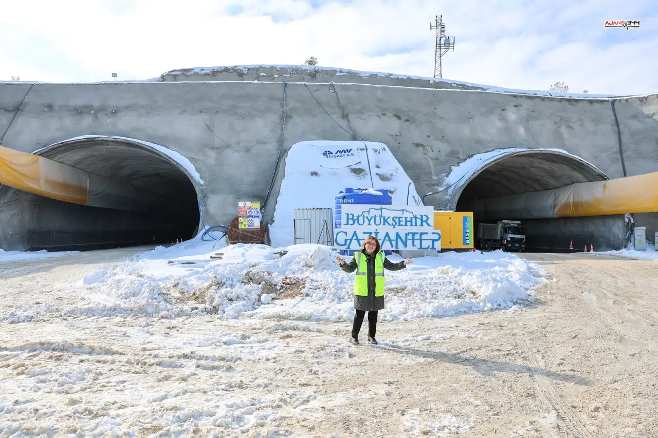 Dülük-OSB Tüneli'nde yüzde 25 tamam