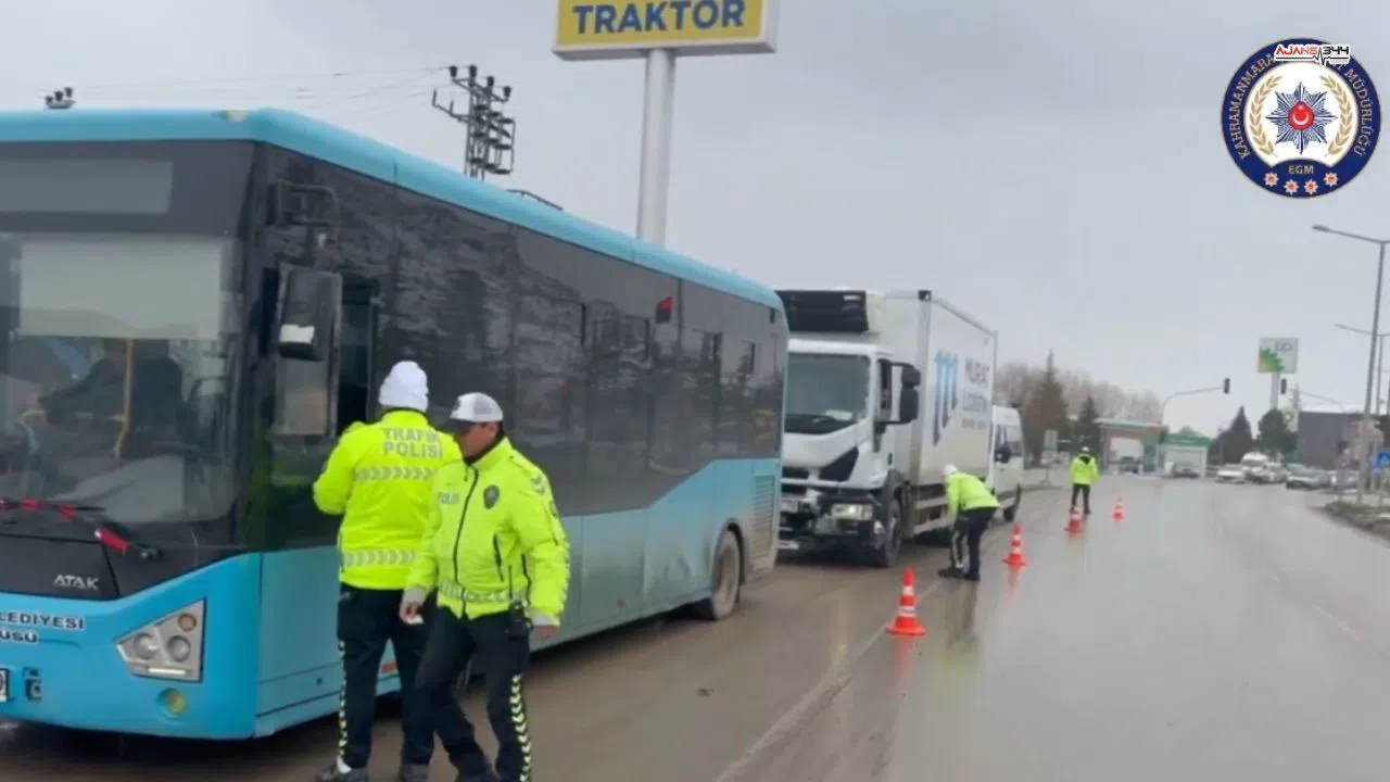 Emniyet Müdürlüğü Kış Tedbirlerinde 7.300 Araç Denetledi