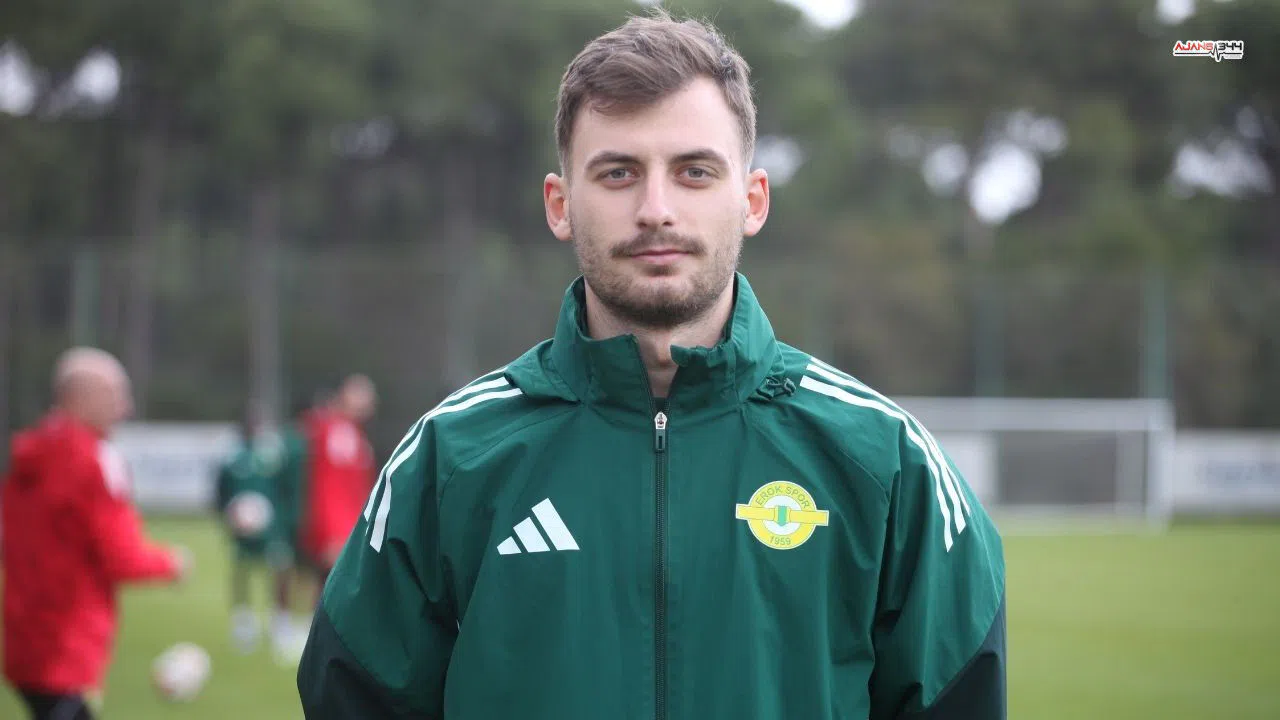 Eroksporlu Eray Korkmaz'ın iddialı hedefleri açıkladı