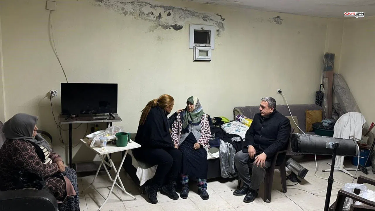 Görme engelli yaşlı kadına devletin şefkat eli uzandı