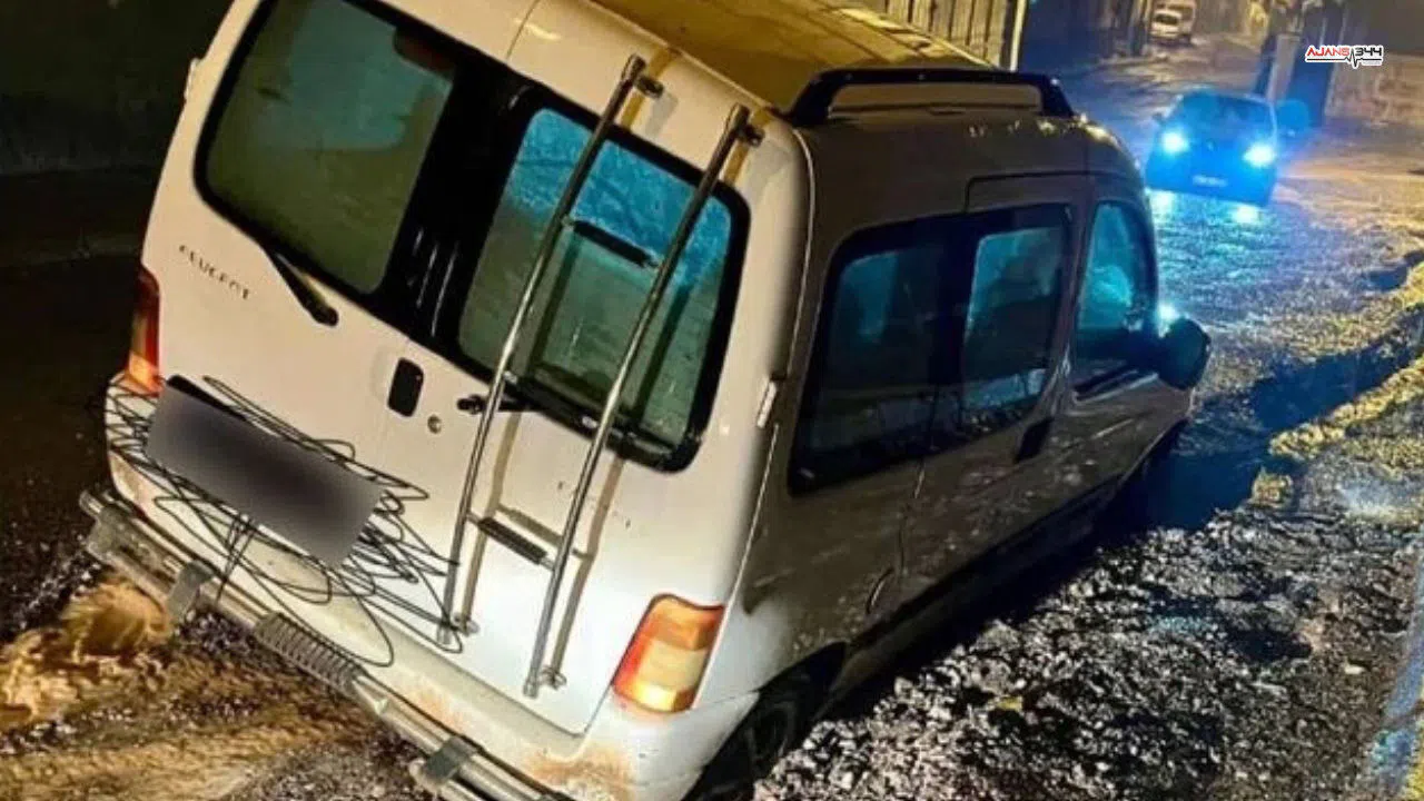 Dulkadiroğlu'nda Sürücü Son Anda Fark Etti, Kaza Kaçınılmaz Oldu