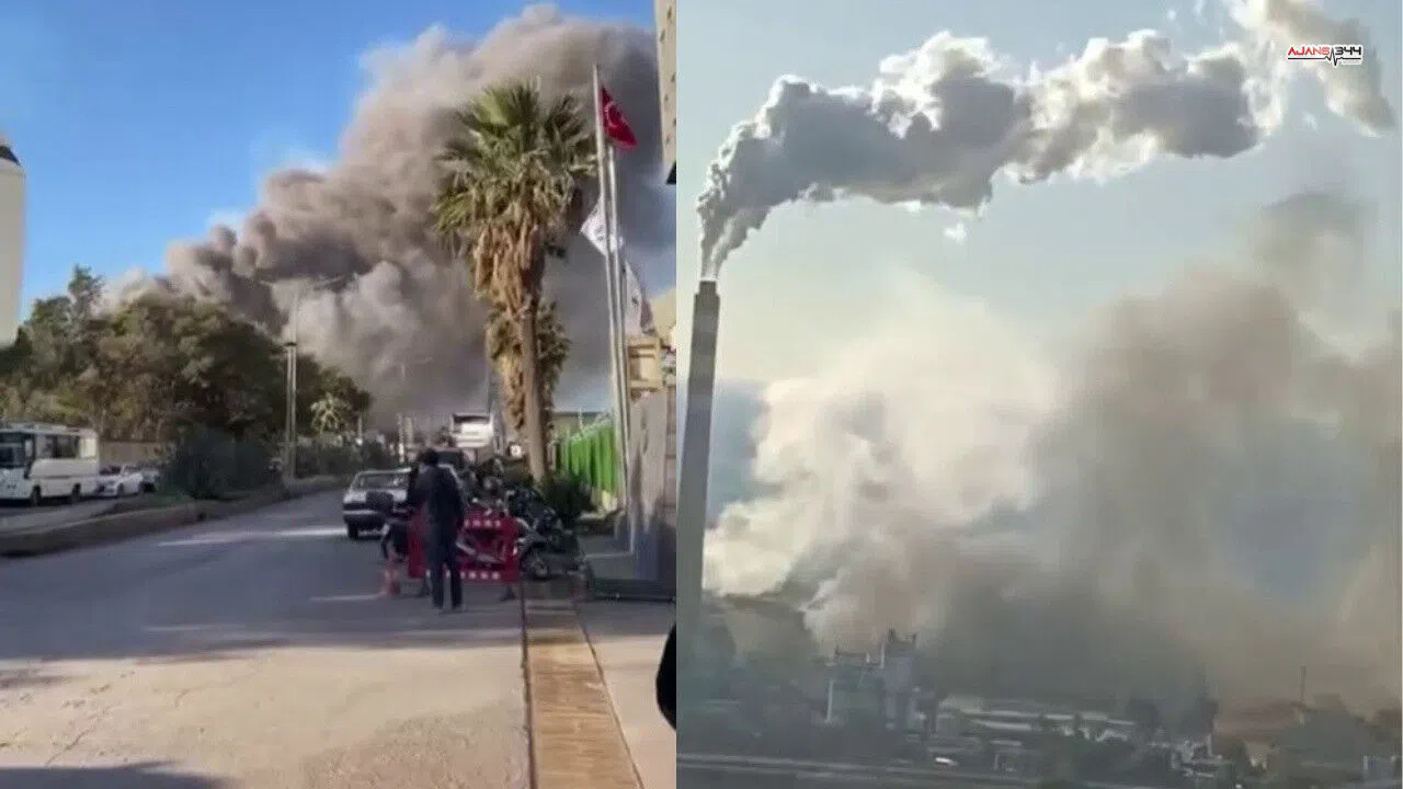 Hatay’da Fabrika Patlaması Korkuttu