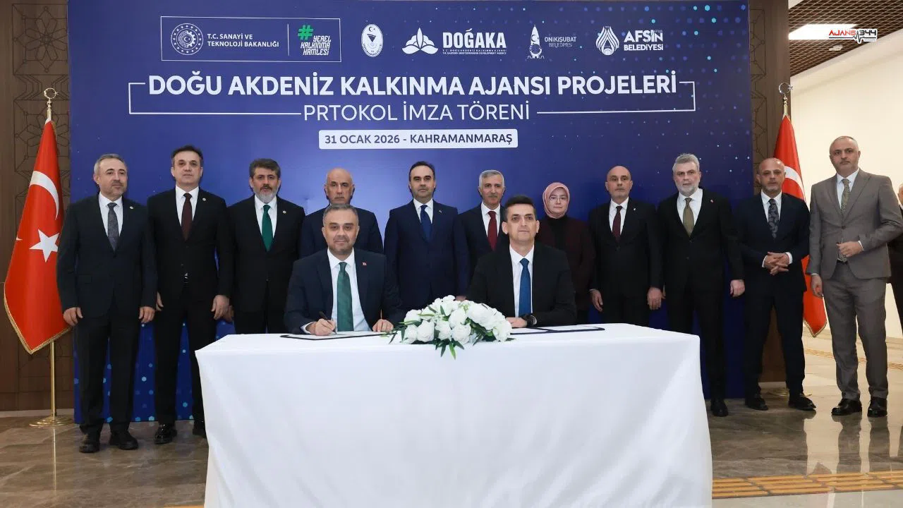 Kahramanmaraş’ta Sosyal Kalkınma İçin İmzalar Atıldı