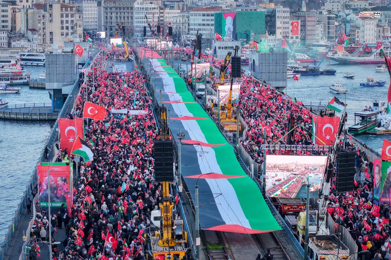 Filistin İçin Tek Yürek Oldular