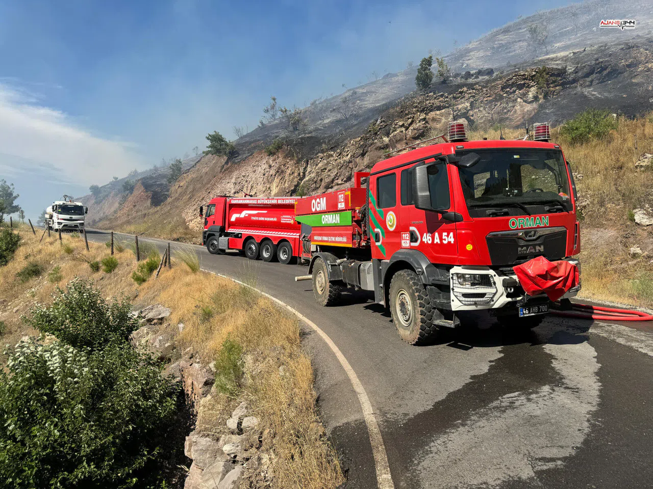 Kahramanmaraş İtfaiyesi 2025’te 16 binden fazla olaya müdahale etti