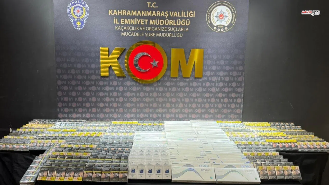 Kaçakçılığa Büyük Darbe: Binlerce Paket Sigara Ele Geçirildi