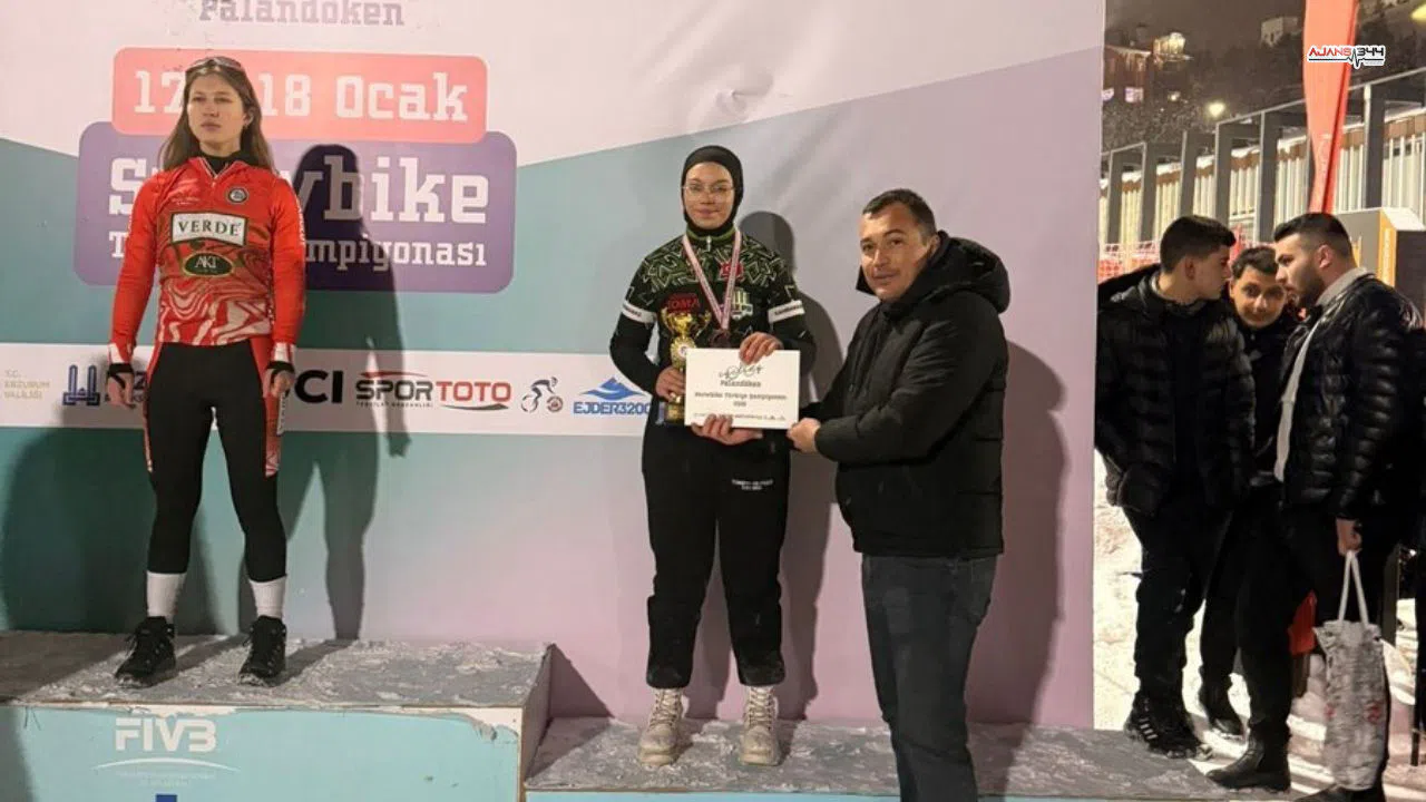 Snowbike Türkiye Şampiyonası’ndan Gurur Veren Derece