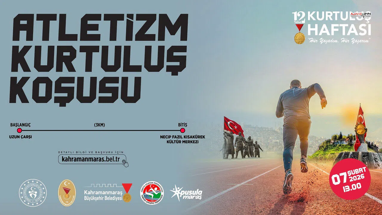 Kahramanmaraş’ta 3 km’lik koşuyla kurtuluş anılacak