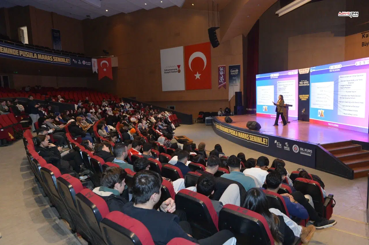 Kahramanmaraş’ta YKS kampında sınav stratejileri anlatıldı