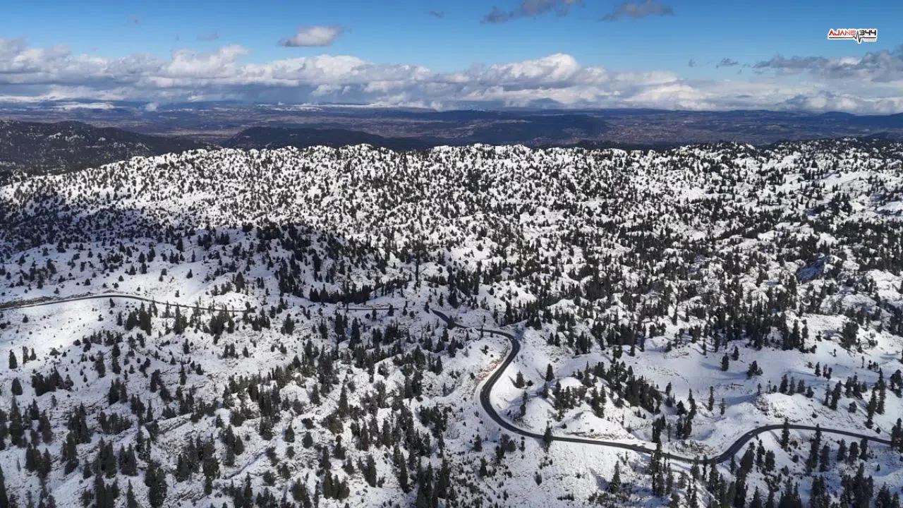Yüksek rakımlar kışın büyüleyici yüzünü gösterdi