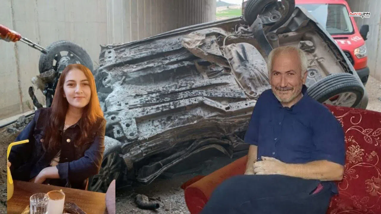 Hafif ticari araç köprüden düştü: baba ve gelin hayatını kaybetti