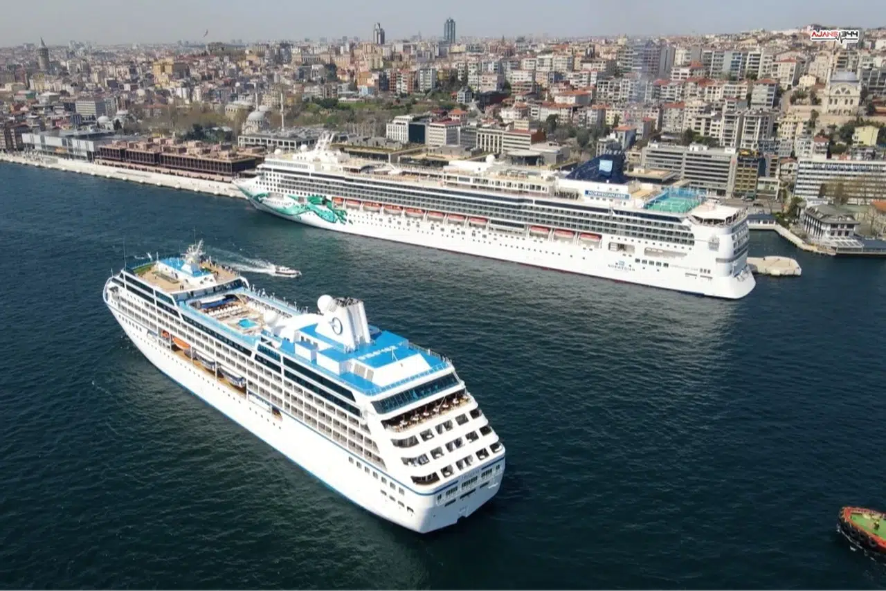 Kruvaziyer yolcusu 2 milyonu aştı! Türkiye limanlarında rekor