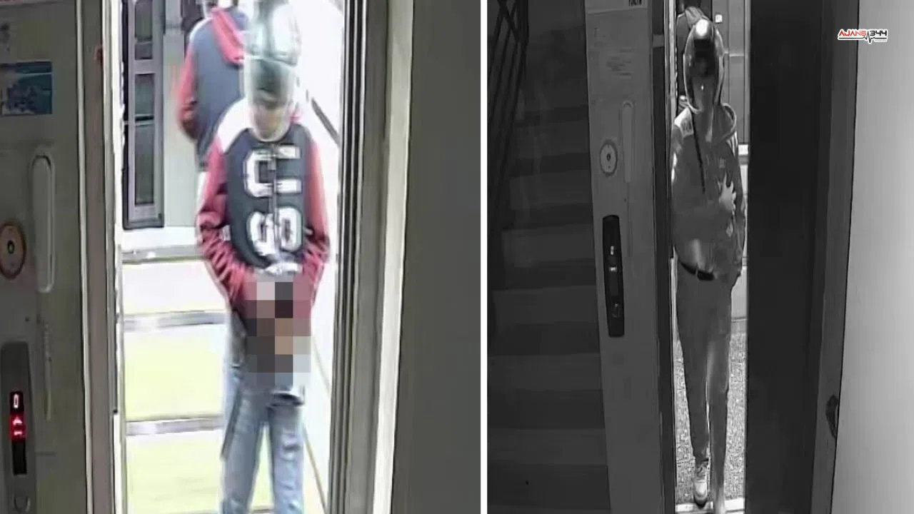 Asansöre idrar yapıp kuş çalan lise öğrencisi tutuklandı