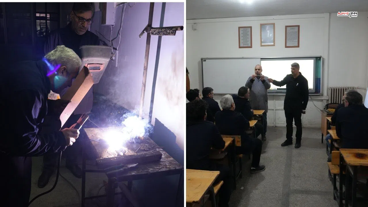 Mesleki Eğitimde Elektrik Ark Kaynağı Kursu Start Aldı