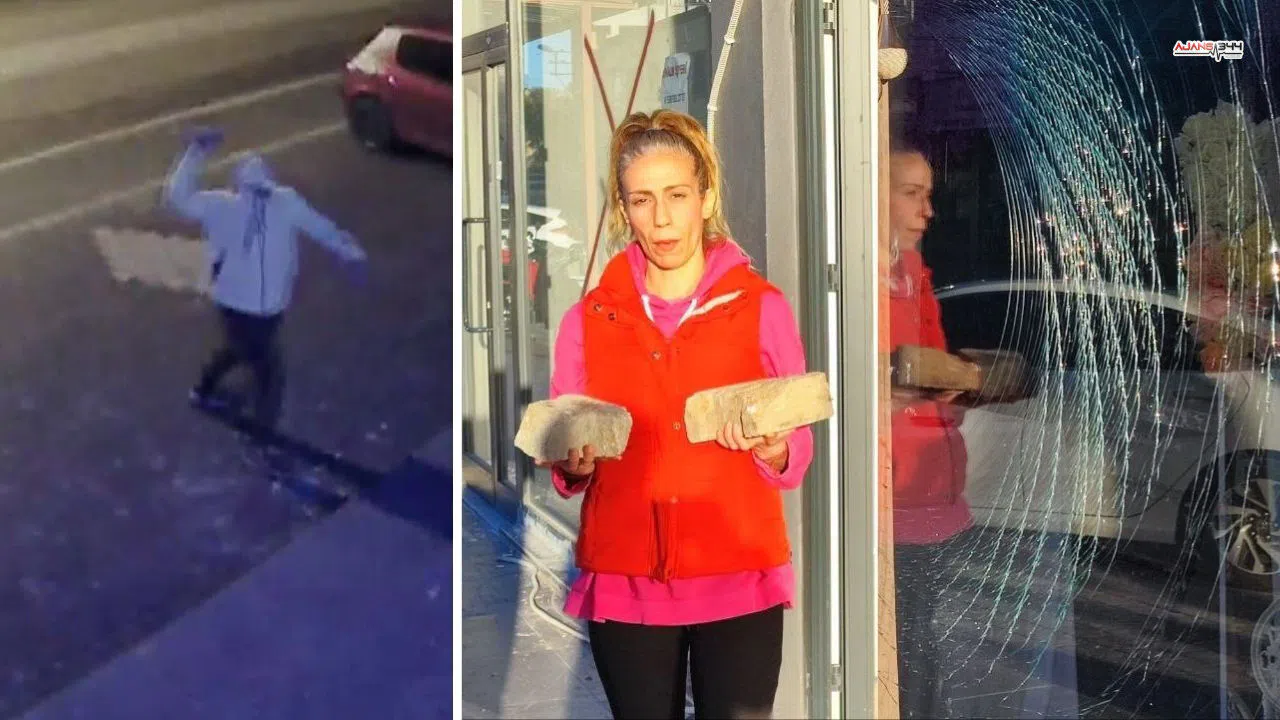 İki kız kardeşin düğün ofisine yılbaşı gecesi taşlı saldırı