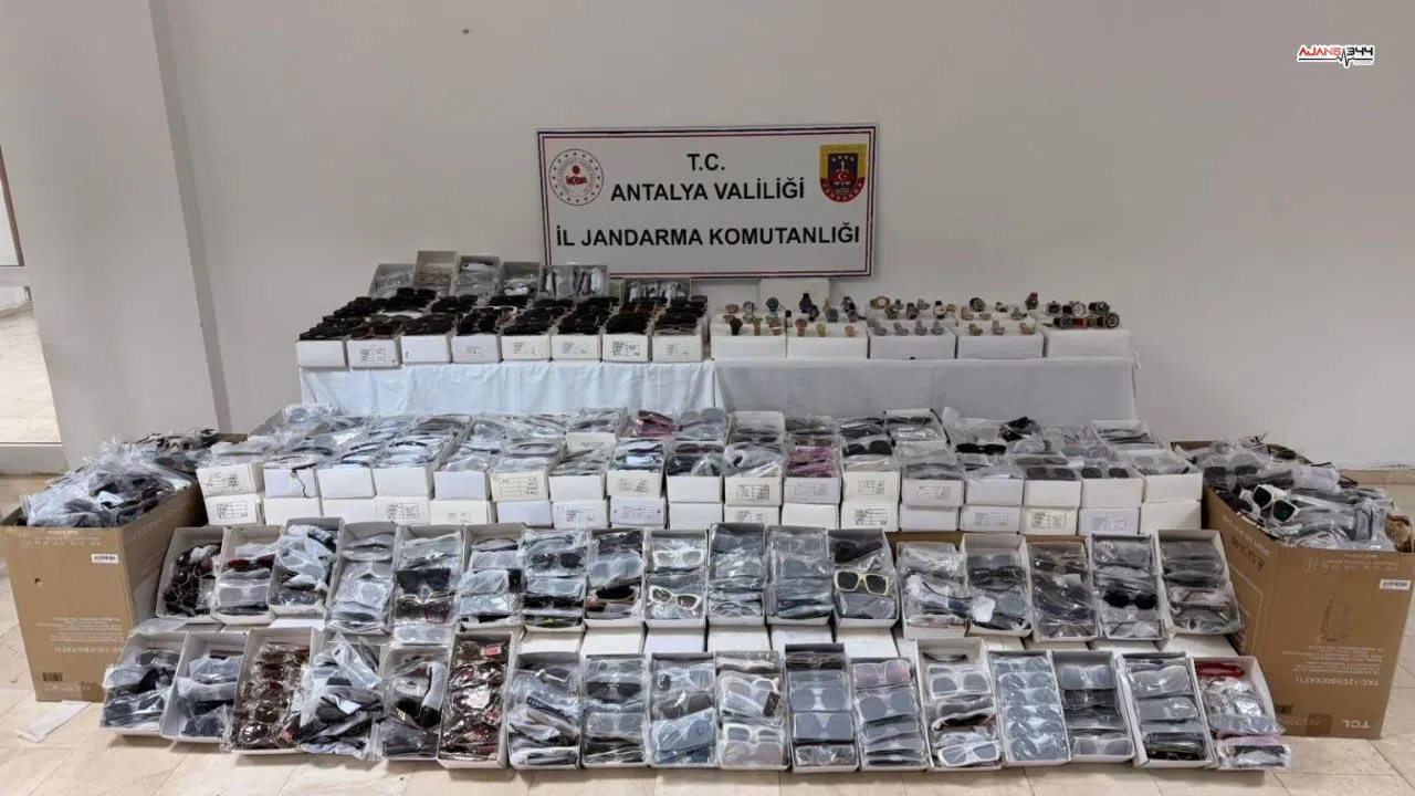 Kaçakçılık operasyonu: 7 bin 250 adet güneş gözlügüne el konuldu