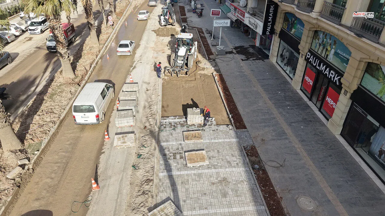 Trabzon Bulvarı yenileniyor