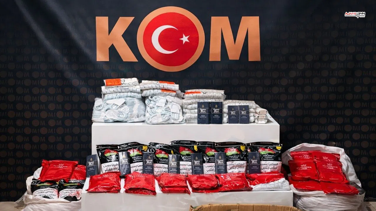 Göksun’da Kaçak Tütün Operasyonu: Yüzlerce Kilo Ele Geçirildi