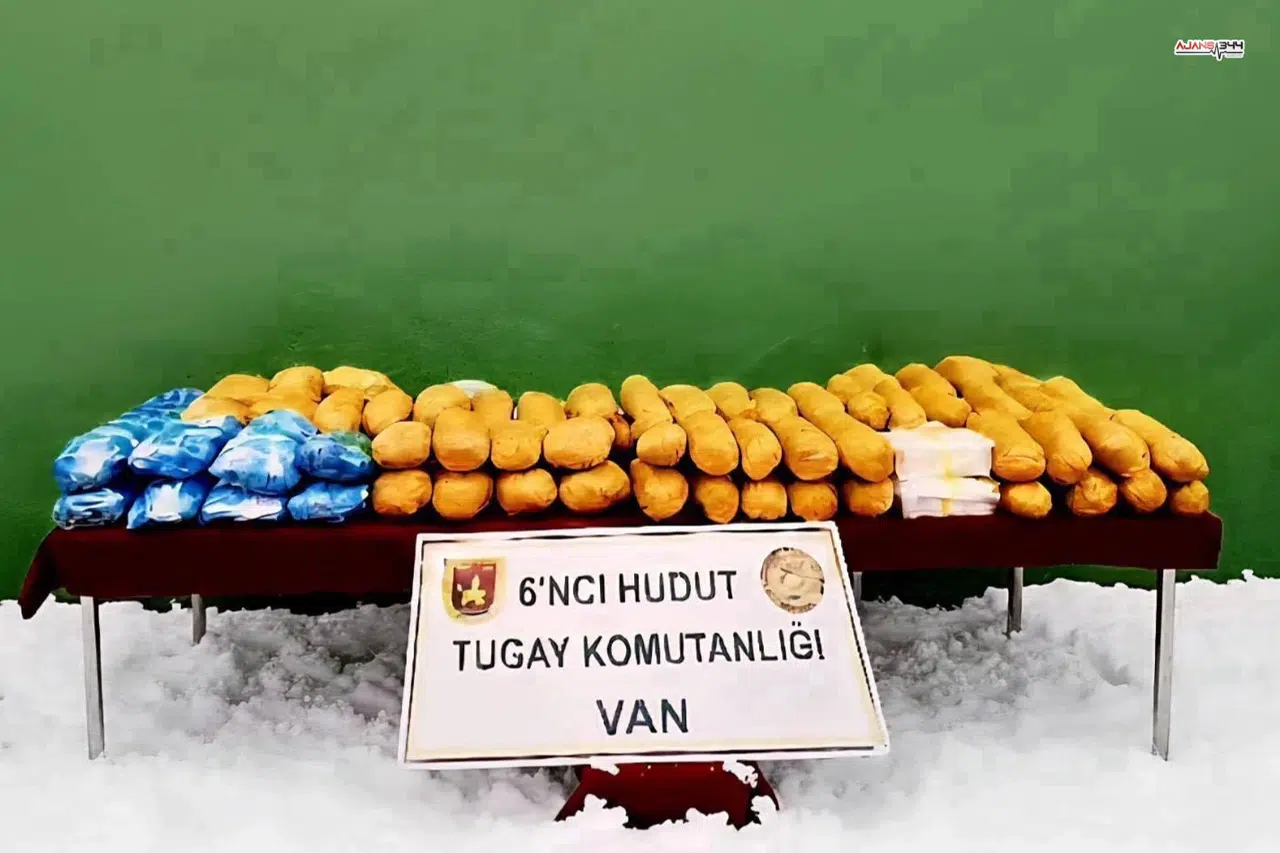 Van Hudut Hattı'nda 50 kilogram yasaklı madde ele geçirildi