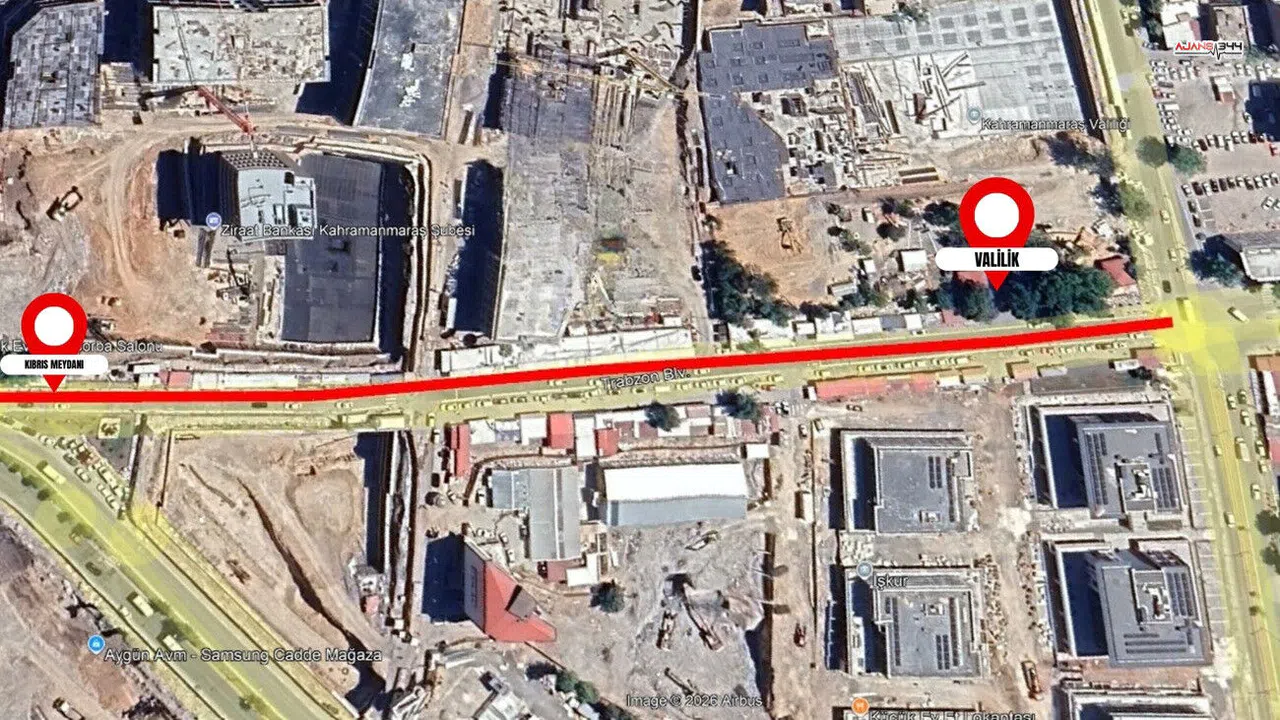 Kahramanmaraş’ta şehir merkezi araçlara kapanıyor