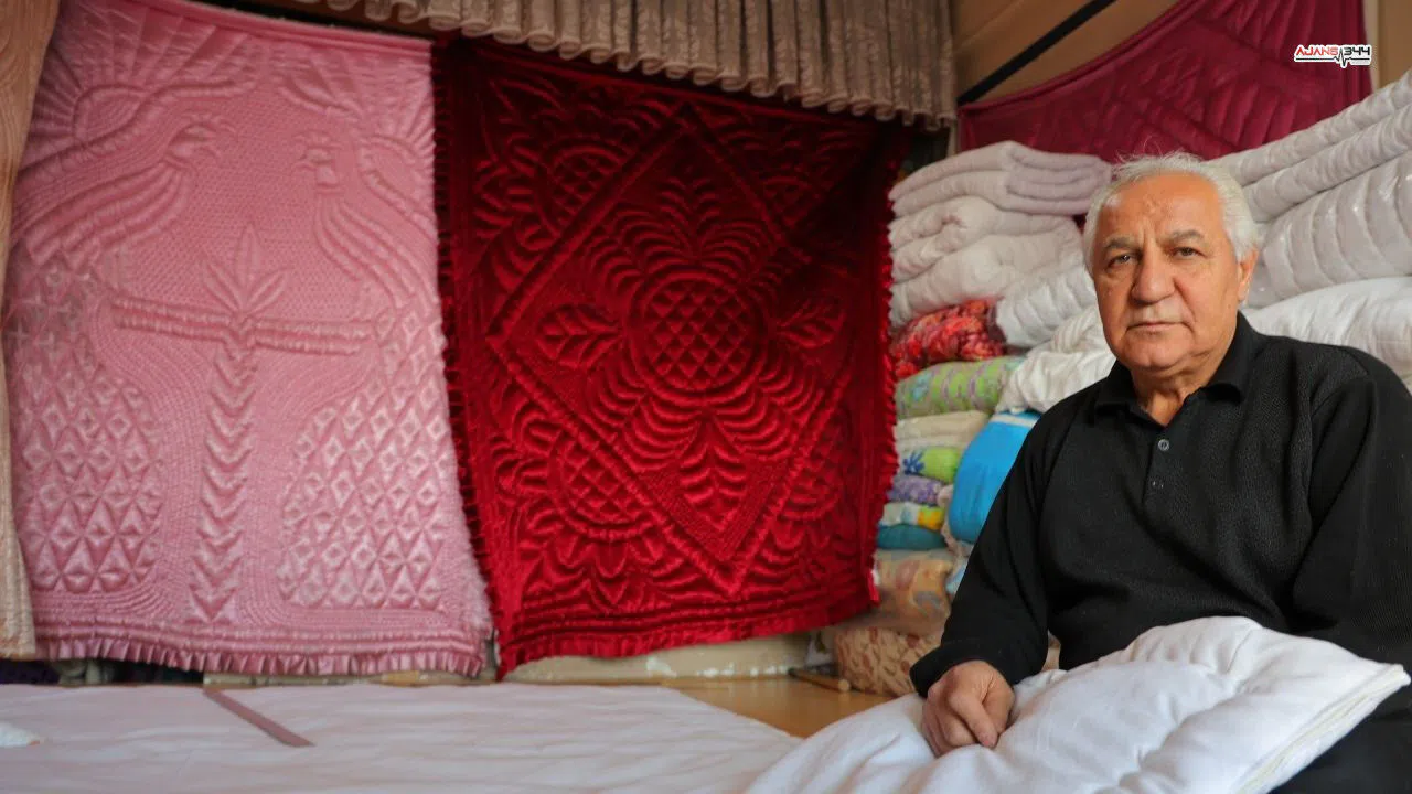 Kahramanmaraş’ta yorgancılık mesleği kaybolma noktasına geldi