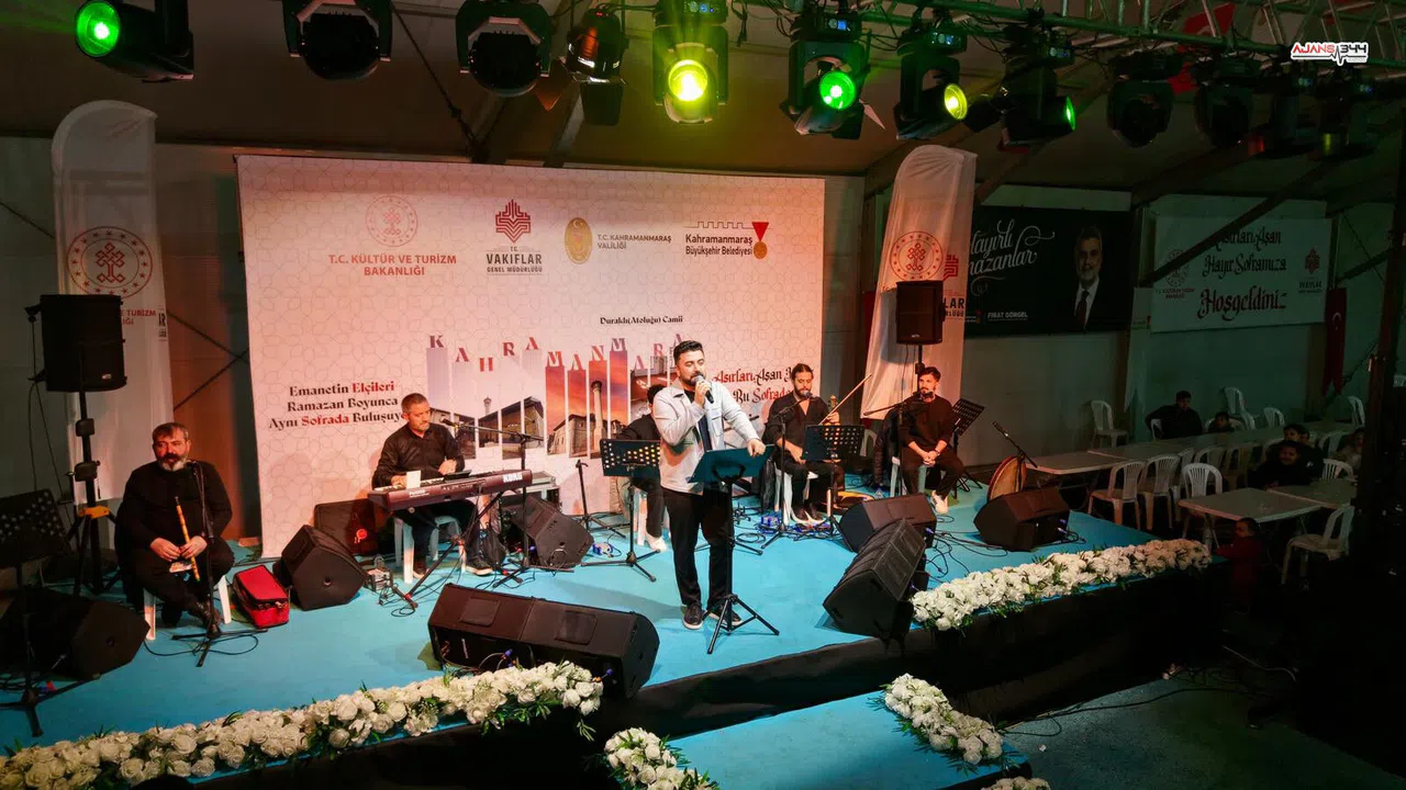 Kahramanmaraş Ramazan Sokağı’nda Murat Belet ile manevi bir gece