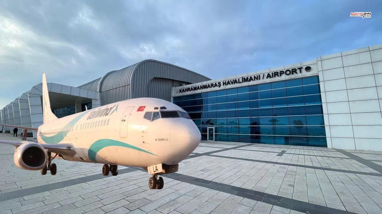 Kahramanmaraş Havalimanı Yeni Yıla 21 Bin Yolcuyla Başladı