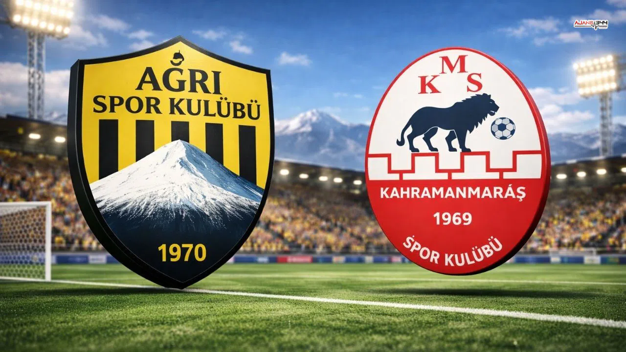 Ağrı 1970 Spor – Kahramanmaraşspor İlk 11'ler Belli Oldu