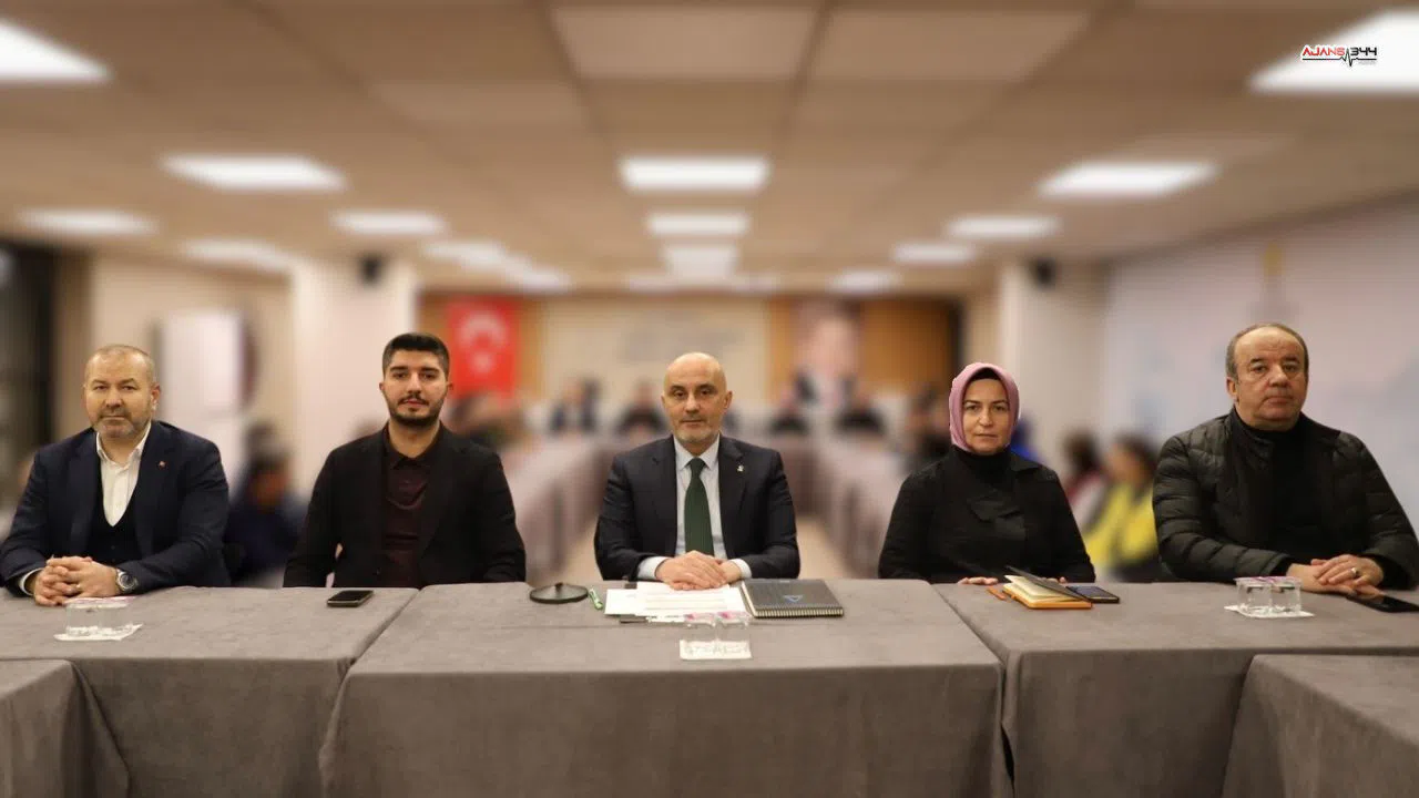 AK Parti Kahramanmaraş İl Yönetimi Toplandı
