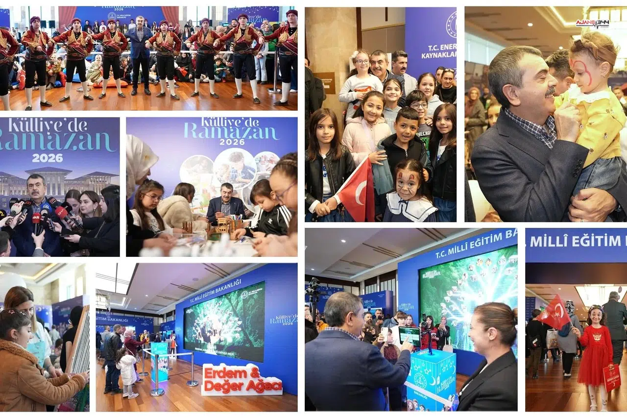 Bakan Tekin'den 'Külliyede Ramazan' stantlarına ziyaret