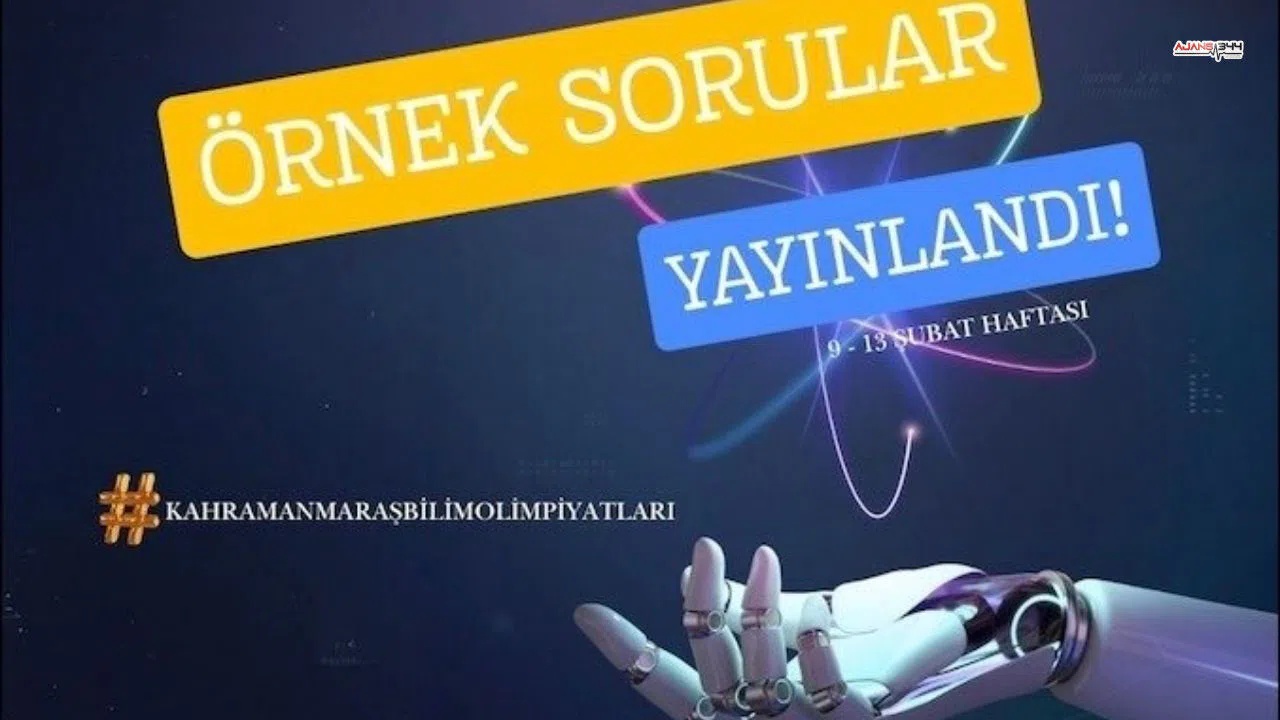 Bilim Olimpiyatları İçin Örnek Sorular Yayınlandı