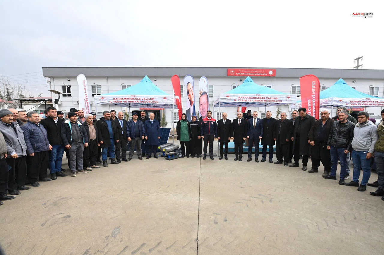 Kahramanmaraş’ta 523 çiftçiye iş makinesi ve ekipman desteği