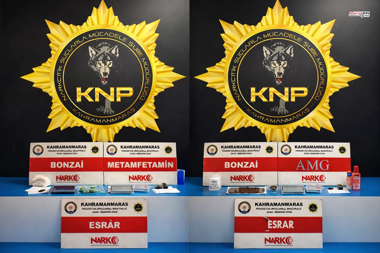 Kahramanmaraş’ta Narkotik Operasyonu: 2 Tutuklama