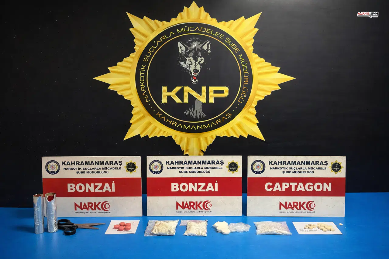 Kahramanmaraş’ta Sentetik Maddelere Yönelik Operasyon: 3 Tutuklama
