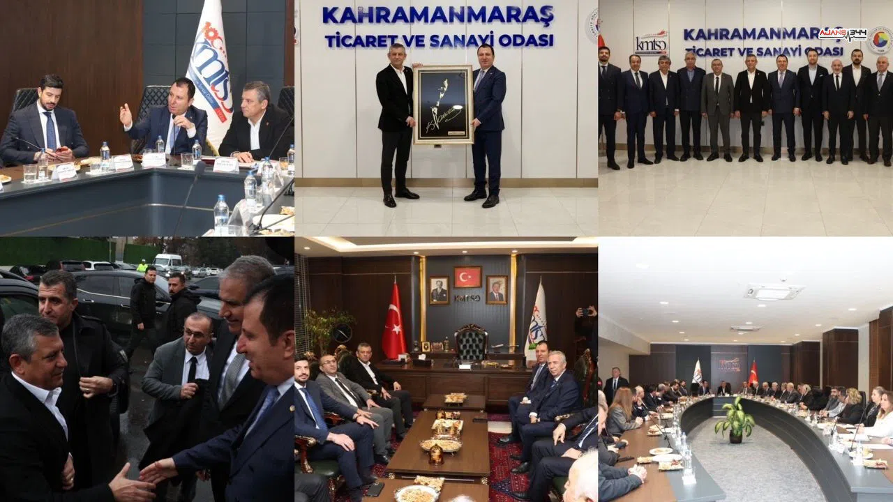 CHP Lideri Özel’den KMTSO'ya Ziyaret