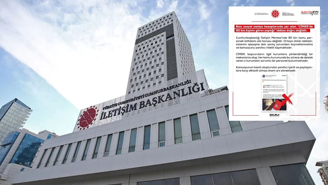 CİMER’den '90 Bin Personel' İddiasına Net Yanıt