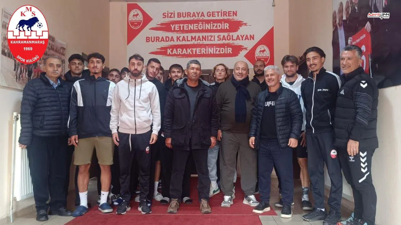 Doğan Halisdemir Kahramanmaraşspor'u Ziyaret Etti