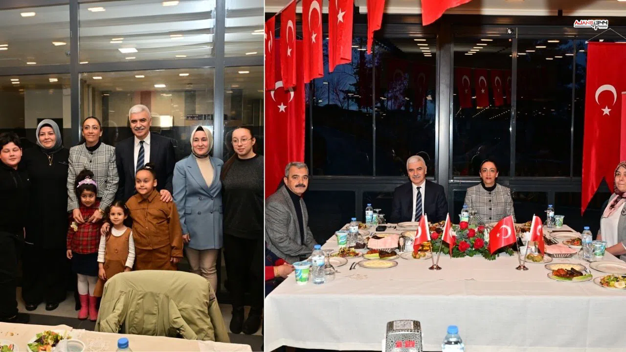 Emniyet Müdürlüğü Şehit Aileleri ve Gazilerle İftar Düzenledi