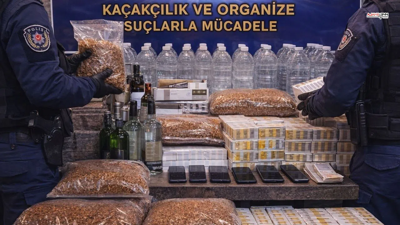 Emniyetten Kaçakçılığa Kararlı Darbe