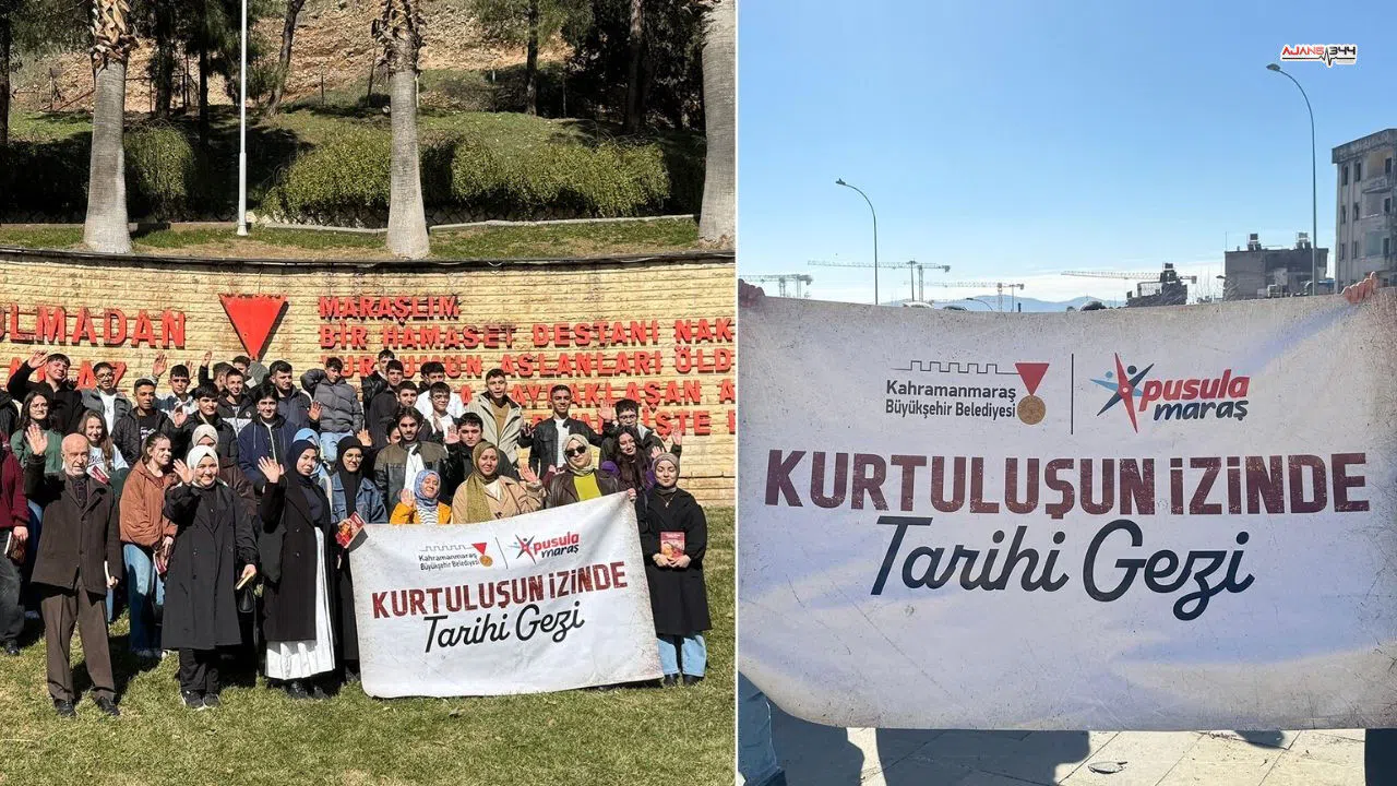 Gençler Kurtuluşun İzinde Kahramanmaraş Tarihini Keşfetti