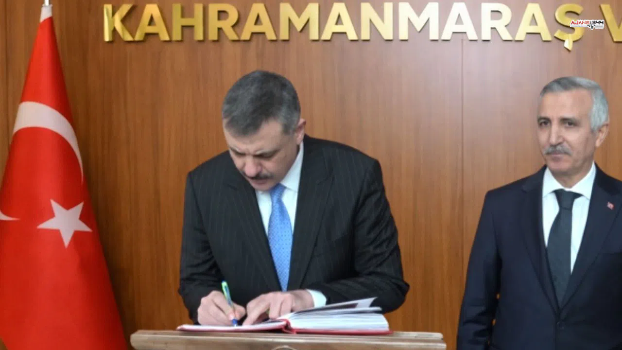 İçişleri Bakanı Mustafa Çiftçi Kahramanmaraş'ta