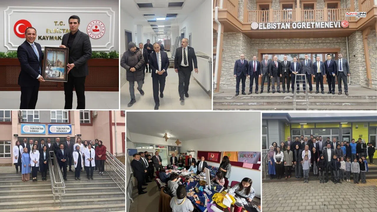 Milli Eğitim Müdürü Baydur Elbistan’da Sahada