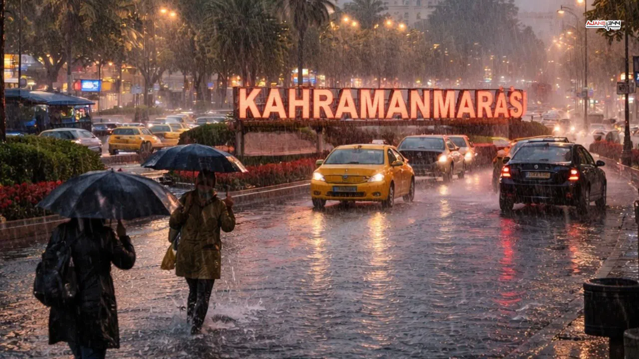 Kahramanmaraş İçin Kritik Yağış Uyarısı