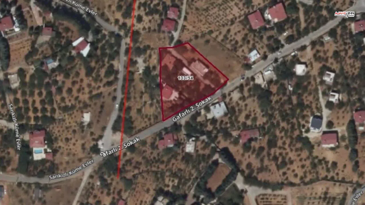 Kahramanmaraş’ta 4 Yapılı Bağ Evi İcradan Satışta