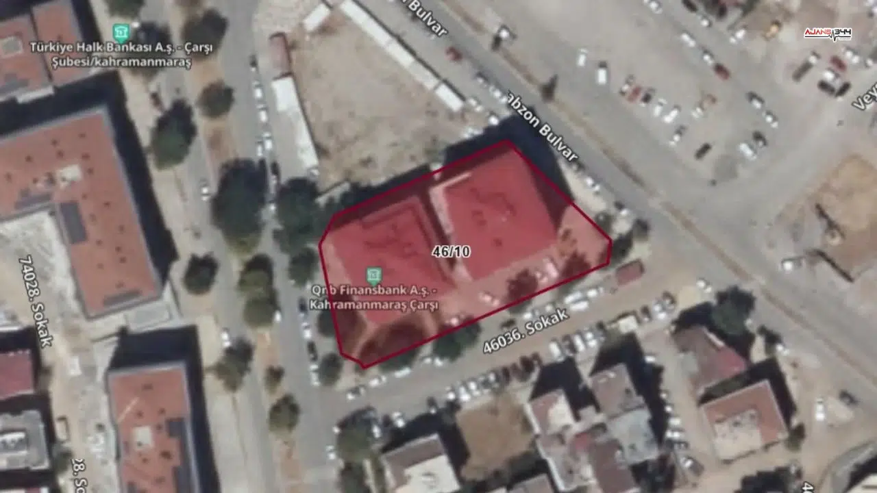 Dulkadiroğlu’nda 197 Metrekare Ofis İcradan Satışta