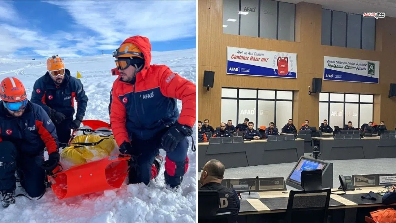 Kahramanmaraş’ta Çığa Karşı Hayat Kurtaran Eğitim