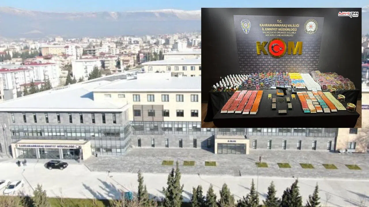 Kahramanmaraş’ta Kaçakçılığa Darbe: 2 Şüpheliye İşlem